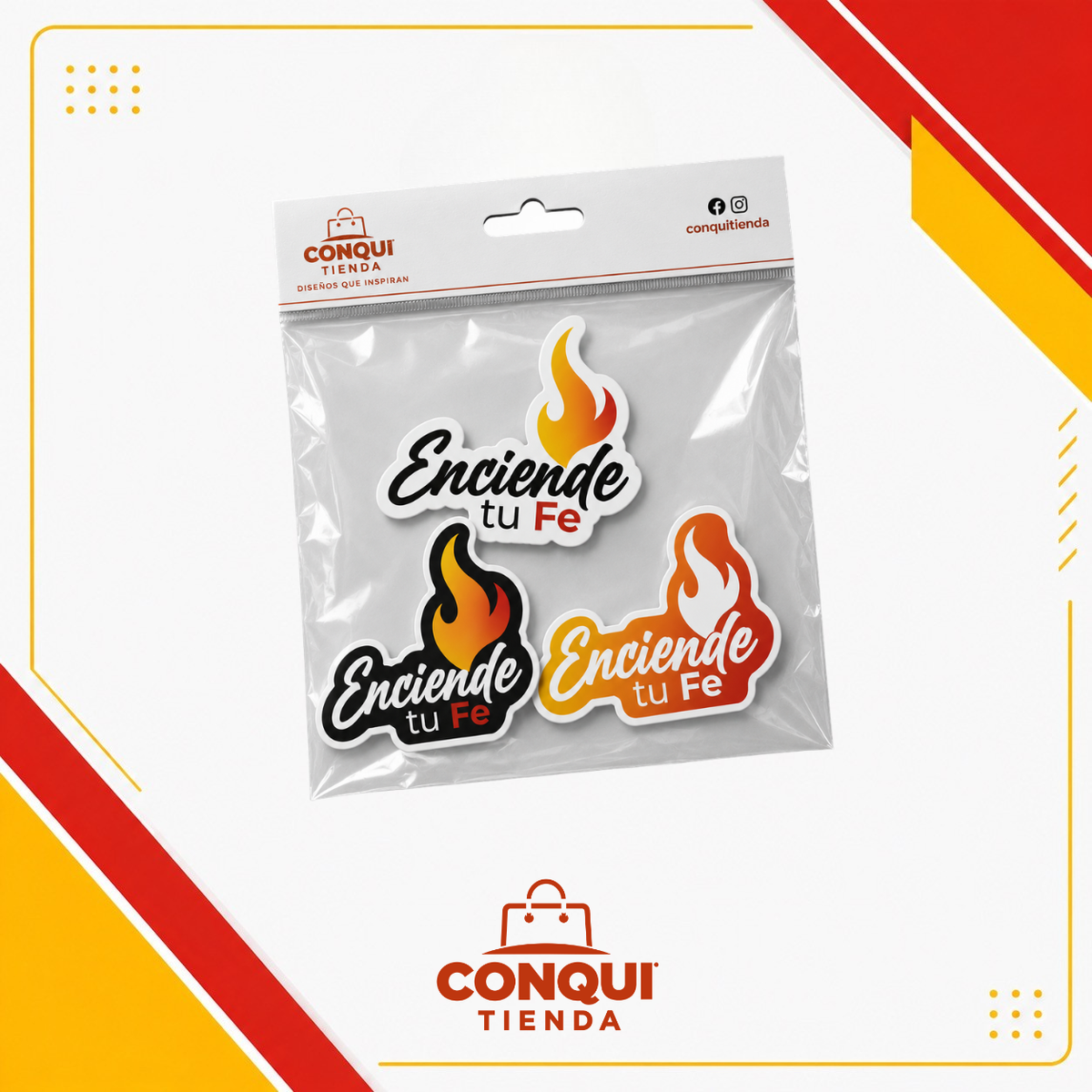 Stickers enciende tu Fé